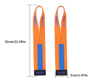 Sports Booster Belt Grip Fitness Pull-Up Bars Pull-Ups Silicone Non-Slip Wear-Resistant Deadlift Strap Gym <b>Dumbbel</b> Workout - Product Image 5