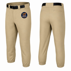 Professional Baseball Pants with Reinforced Knees OEM <b>Athletic</b> Fit Baseballs Pants for Teams Sports Durable Plain Baseball Pants - Product Image 4
