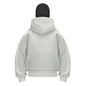 Men Double Hooded Sweatshirt Winter Warm <b>Zip</b> <b>Up</b> <b>Jacket</b> with Pockets Bulk Supplier - Product Image 1