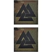 Parches Triangulares de Tela No Tejida con Corte Láser, Personalizados al por Mayor, para Ropa, con Letras Coloridas - Product Image 2