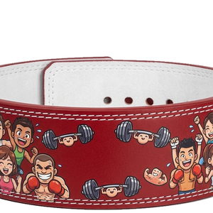 Bodybuilder Muscle Fit Anime Belts <b>Back</b> <b>Support</b> Lever 13MM PU Leather Belt Weightlifting Trainer Anime Belt Unisex - Product Image 3