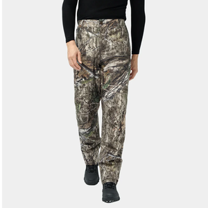 Men's Camouflage Hunting Pants Soft <b>Shell</b> Waterproof Outdoor Wear Autumn Style - Product Image 1