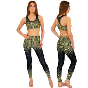 Leggings pour femmes de haute qualité 100% coton, nouveau design, séchage rapide, respirants, pantalon uni, motif imprimé, taille élastique mi-haute - Product Image 6