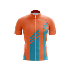Maillot de cyclisme avec short pour entraînement d'équipe, design rembourré, uniforme de cyclisme pour homme avec logo personnalisé - Product Image 3