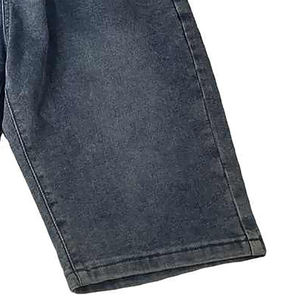 Pantalones cortos de mezclilla rasgados para hombre, a la moda, estilo vintage, informales, ligeros, de tela de algodón suave - Product Image 5