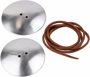 Solución de Empaque Creativa: Armaduras Redondas de Acero Pulido Estilo Vikingo Medieval para Soldados Guerreros - Product Image 4