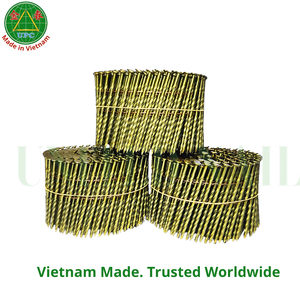 Clous en bobine pour palettes 2,87x70mm, tailles personnalisées, pour pistolet pneumatique avec tige à vis, fabriqués au Vietnam |   Clavo en rouleau - Product Image 4