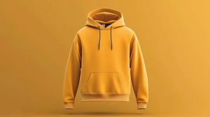 Sudadera con capucha para hombre, de peso pesado, hecha a medida, oversize, teñida lisa, con bordado, para invierno, 2026 - Product Image 4