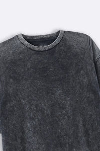 Service OEM ODM, logo personnalisé, t-shirt unisexe à manches courtes, col rond, 100% coton, 210 g/m², contraste de couleurs, coupe classique - Product Image 2