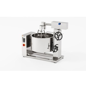 Olla de vapor con inducción y revestimiento rotatorio Amicook 380V/440V, electrodoméstico de cocina con control de temperatura de precisión y de alta resistencia. - Product Image 1