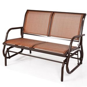 Dondolo a Doppia Seduta da 48 Pollici per Patio e Giardino - Product Image 1