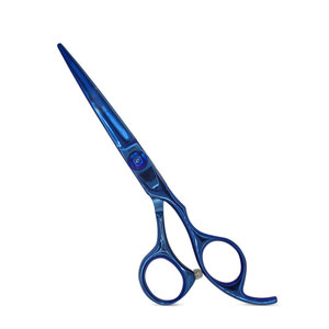 Low Price High Quality Stainless Steel Barber <b>Scissors</b> Beauty Instrument for Sale Made Pakistan <b>Left</b>-<b>Handed</b> Foldable Long Handle - Product Image 1