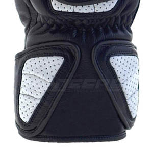 Motorbike Racing <b>Gloves</b> Full Finger PU Breathable Perforated Panels Outdoor Activities Unisex Protective Riding <b>Gloves</b> - Product Image 6