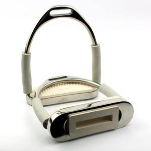 High Quality Icelandic Stirrup Spanish English Curved Westeren Saddle Equestrian Safety Stirrups Manufacturer Riding Stirrups - Product Image 2
