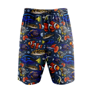 กางเกงขาสั้นผู้ชายขายดี ผ้าโพลีเอสเตอร์ยืดหยุ่นสองชั้น แห้งเร็ว ใส่เล่นกีฬา ใส่ลำลอง มีกระเป๋า - Product Image 2