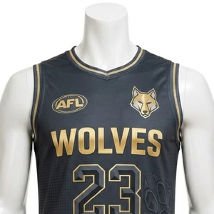 เสื้อทีม AFL แบบกำหนดเอง พิมพ์ลายแบบ Dye Sublimation เต็มตัว พร้อมโลโก้ ชื่อ และหมายเลขทีม รับผลิตแบบ OEM/ODM ขายส่งจากโรงงาน - Product Image 4