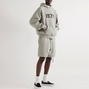 Unisex Hoodie and <b>Shorts</b> Casual Matching Set Comfortable Everyday Clothing Outfit for Relaxed Activities <b>Lounge</b> Travel - Product Image 2
