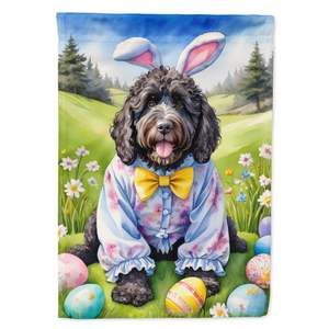 Multicolor Portuguese Water Dog Easter Egg Hunt Garden Flag <b>Mailbox</b> Decorative Yard Banner for Patio Artwork for Flower Lawn - Product Image 1