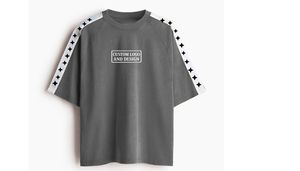 ผู้ผลิตเสื้อยืดผ้าฝ้ายคุณภาพสูง ทรงโอเวอร์ไซส์ ทรงบ็อกซี่ ปักลายแบบกำหนดเอง ล้างสีให้เกิดเอฟเฟกต์  ขั้นต่ำ 10 ตัว  ผู้จัดจำหน่าย - Product Image 3