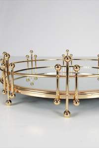 Bandeja para mesa de centro, bandeja decorativa para mesa central, bandeja decorativa para bodas, bandeja expositora de perfumes, bandeja organizadora de cosméticos - Product Image 6