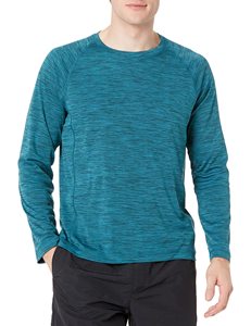 T-shirts de protection solaire pour homme, manches longues, col rond, coupe classique, de haute qualité, tendance et adaptés aux activités de plein air. - Product Image 5