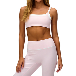 Nuevo Diseño, Sujetador Deportivo para Mujer con Soporte Alto, Cuello en U, Almohadillas Removibles, Spandex/Nylon, Secado Rápido, Transpirable, Ropa Deportiva para Gimnasio, para Adultos - Product Image 6