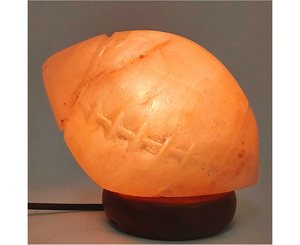 Lampe en sel rouge de l'Himalaya naturel, lampe décorative en cristal de roche avec base en bois pour la décoration intérieure et un cadeau unique à collectionner - Product Image 3