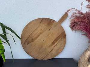 Planche à découper rectangulaire en bambou naturel de qualité supérieure, écologique, résistante au lave-vaisselle, légère, avec poignée, pour la cuisine - Product Image 6