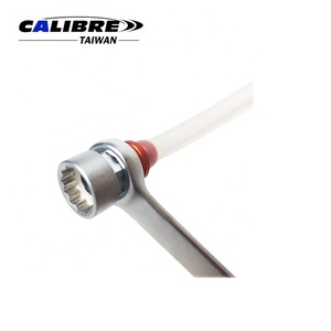 TAIWAN CALIBRE 7-12mm <b>12</b> <b>Point</b> <b>Socket</b> Brake Bleeder Wrench Set with Oil Drain Hose & Check Valve, bleeder valve wrench - Product Image 3
