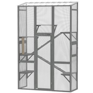 Albero per Gatti con Stampa Floreale per Case e Mobili per Animali Domestici - Nessuna Spedizione nel Fine Settimana - Product Image 5