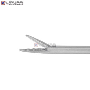 Instrument chirurgical ORL, otologie, microchirurgie, instruments médicaux, micro-pince auriculaire droite à lame dentée, longueur de la tige 8 cm, 3 1/4 - Product Image 3