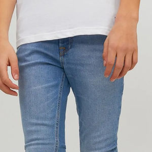 Novedad 2026: Jeans de mezclilla de algodón transpirables de corte recto para hombre, estilo Y2K Hip Hop, servicio ODM/OEM - Product Image 4