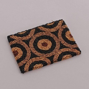 Porte-monnaie en perles de rocaille au design original, broderie main pastèque, produit de qualité supérieure et meilleure qualité. - Product Image 5