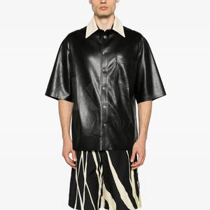 เสื้อเชิ้ตหนังผู้ชายทรงคลาสสิก วัสดุพรีเมียม เนื้อผ้านุ่ม เหมาะสำหรับใส่ลำลอง ใส่ทำงาน และใส่ในช่วงเย็น - Product Image 4