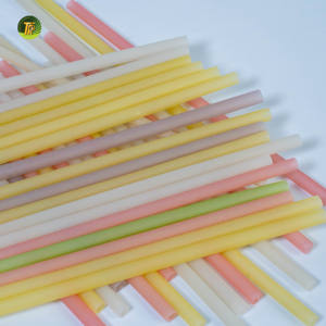 Pailles jetables en farine de riz vietnamienne à bon prix, accessoires pour cocktails, pour hôtels, restaurants, bars, mariages, simples - Product Image 2