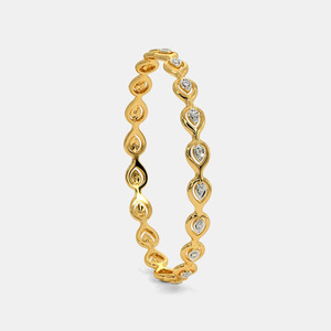 Bracelet en or Eternal Pear Link avec diamants cultivés en laboratoire - Product Image 3