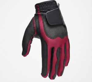 Guantes de Golf Ligeros con Agarre Antideslizante de Malla Transpirable, Blancos y Morados, Unisex, Cierre de Velcro, Dedos Completos - Product Image 2