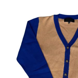 Custom North Carolina A&T State University Varsity <b>Cardigan</b> <b>Sweater</b> With Embroidery Chenille logos high quality materials - Product Image 5