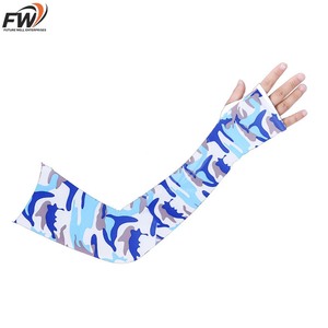 Manchon de bras sportif personnalisé en Spandex pour homme, avec impression cycliste, protection solaire UV, pour le gaming, haute qualité - Product Image 5