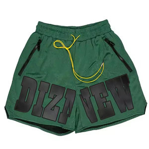 Pantalones Cortos Deportivos de Baloncesto para Hombre de Alta Gama, Transpirables, Ecológicos, de Poliéster Sólido, con Bolsillos con Cremallera, Venta al por Mayor, Personalizables, de Malla - Product Image 2