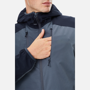 Conjunto Deportivo con Capucha para Hombre, Manga Larga, Bloques de Color, Secado Rápido, Estilo Deportivo, Diseño Sólido, Ropa Deportiva, Corte Regular, Fabricante OEM - Product Image 5
