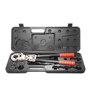 Kit de sertissage professionnel à mâchoires interchangeables rapidement, rotatif à 360 degrés, pour raccords de tubes en cuivre 1/2'', 3/4'', 1'' pour câbles - Product Image 2