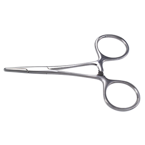 Pinces à suture Castaneda à mâchoires lisses, longueur totale 4 pouces (10,2 cm), micro-chirurgicales ZETOMEDPRO - Product Image 1