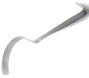 Deaver Retractor 30cm 8mm Steel General Surgical Medical Hooks Spatulas Hand Held Retractor <b>Blush</b> Surgical - Product Image 4