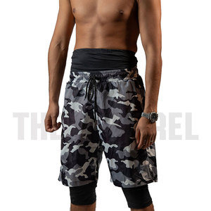 Plus Size Men's Awrah Shorts Eco-Friendly 100% Polyester Breathable Outdoor Use Joggers Low Price - Product Image 6