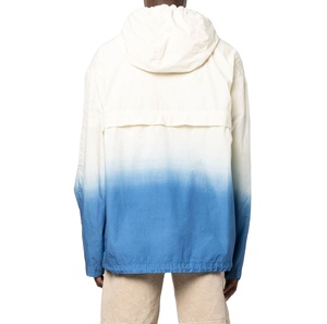 Chaqueta a prueba de viento con estampado de sublimación, prendas de vestir con tinte de corbata, chaqueta cortavientos informal con capucha para hombre - Product Image 2