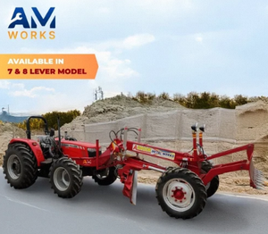 เกรดเดอร์ติดรถแทรกเตอร์ ใบมีดเหล็กกล้าอ่อน ขนาด 10 ฟุต ค่าบำรุงรักษาต่ำ - Product Image 2