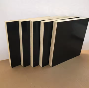 Lámina de Madera Contrachapada con Núcleo de Goma y Revestimiento de Película Negra, Ecológica, 12/15/18 mm, Resistente al Agua, Reutilizable 6-8 Veces, E1, para Uso en Hoteles y Exteriores - Product Image 1