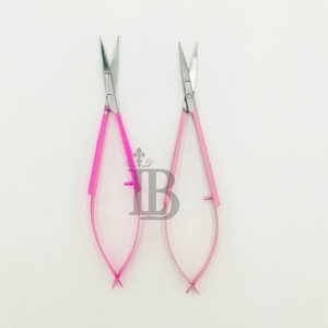 Top Deals Spring <b>Scissors</b> Stainless Steel Sustainable Spring <b>Scissors</b> Eyelash Eyebrow Curved Sharp Tip Makeup <b>Scissor</b> mink - Product Image 1