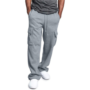 ผู้ผลิตกางเกงคาร์โก้ กางเกงคาร์โก้หลายกระเป๋าคุณภาพสูงแบบสั่งทำ กางเกงคาร์โก้ผู้ชายลายพรางทรงหลวม - Product Image 2